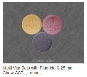 fluoride in vitamins